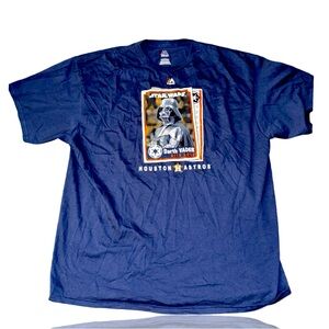 Houston Astros x Star Wars “Darth Vader” MLB T-Shirt: Big & Tall: ALCS: 2XL